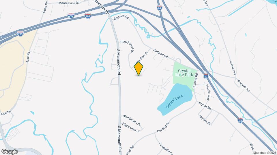 301 Glen Forest Dr Map and Location Details