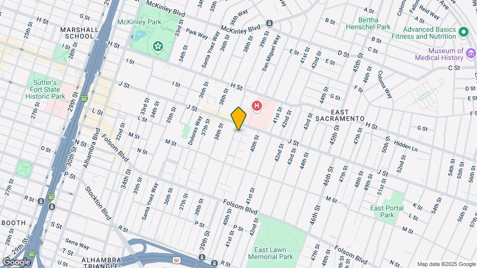 1033 39th St Mapa y Detalles de la Ubicación