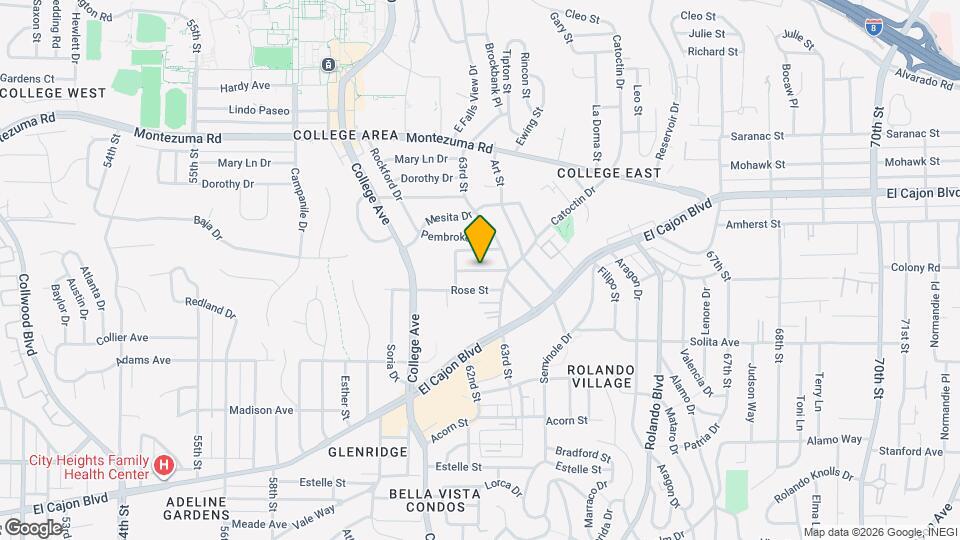 6252 Stewart St Map and Location Details