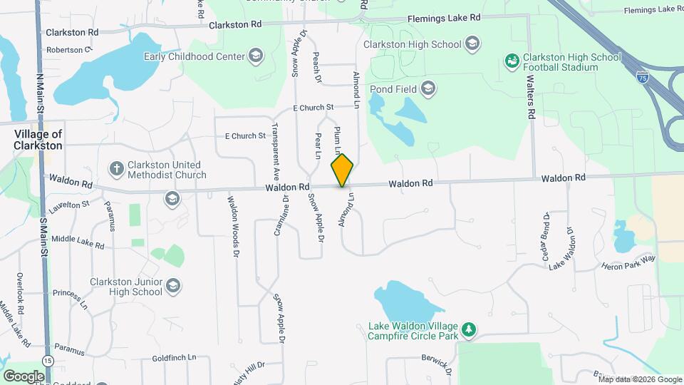 6305 Waldon Rd Map and Location Details