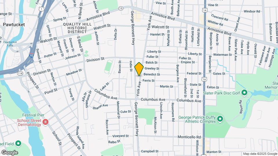 530 York Ave Mapa y Detalles de la Ubicación