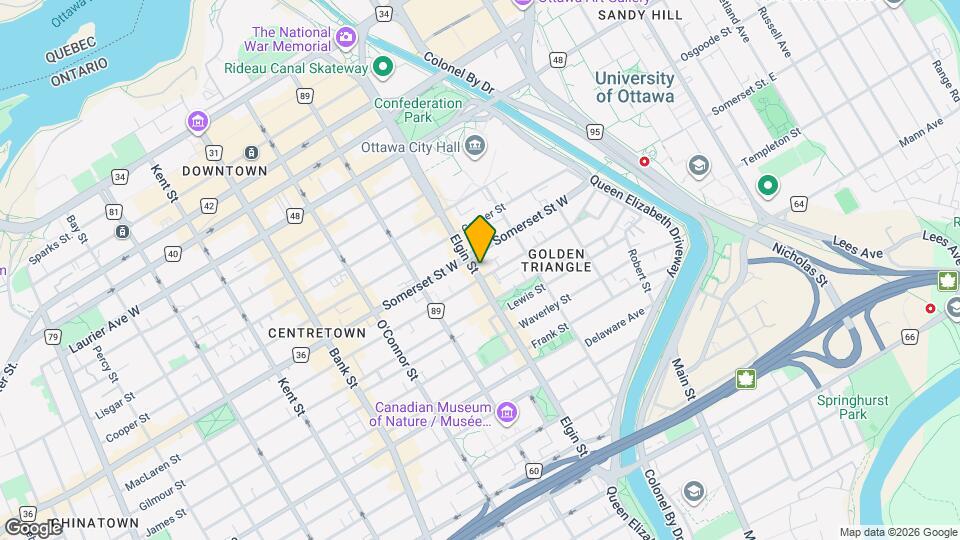 277-283 Elgin St Map and Location Details