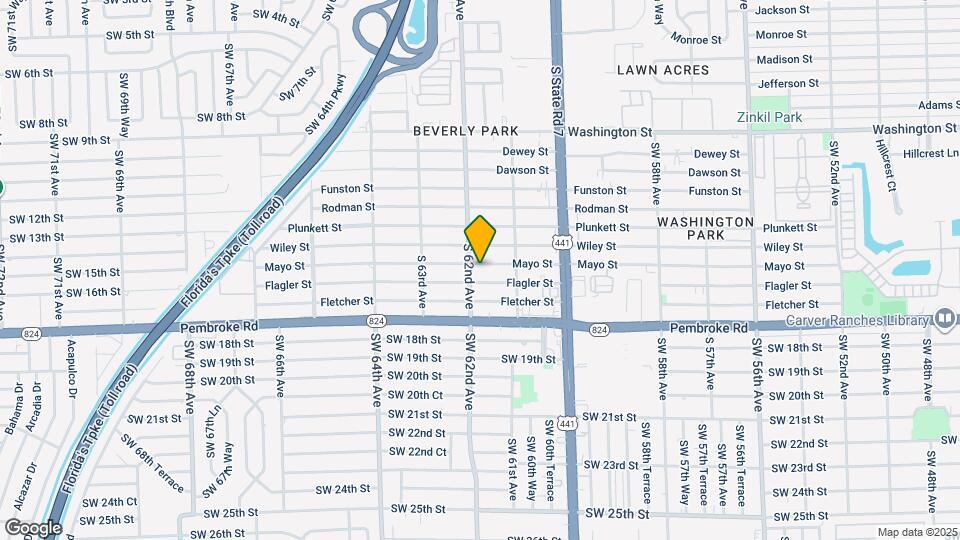 6148 Mayo St Map and Location Details