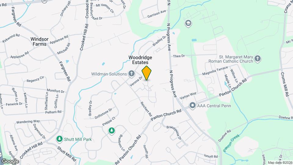 504 Cherrington Dr Map and Location Details