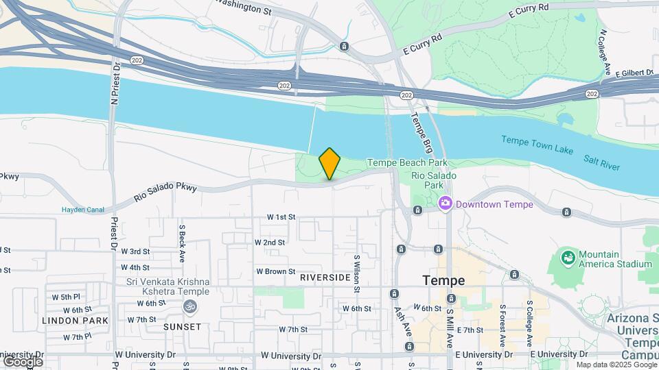 435 W Rio Salado Pkwy Map and Location Details