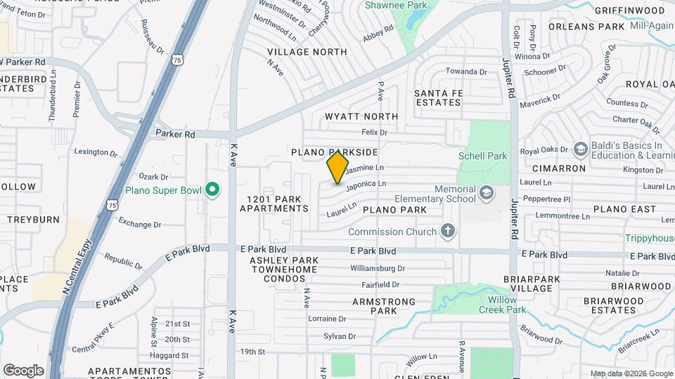 1513 Japonica Ln Map and Location Details
