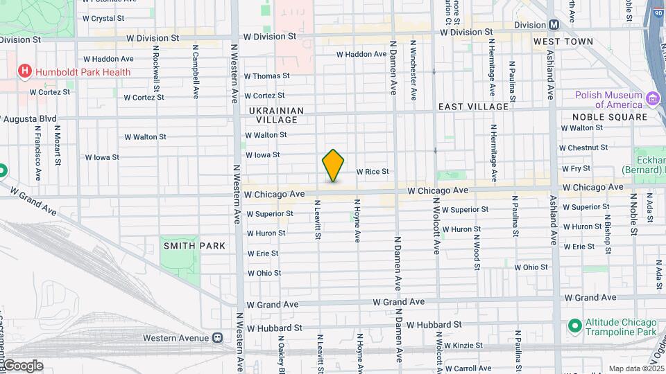 2136 W Chicago Ave, Unit A07C Map and Location Details