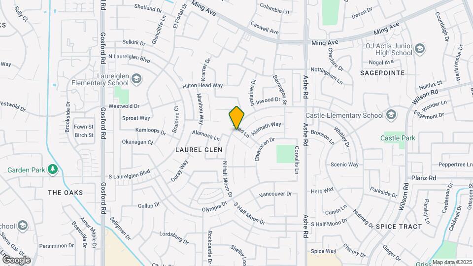 2801 Hoad Ln Map and Location Details