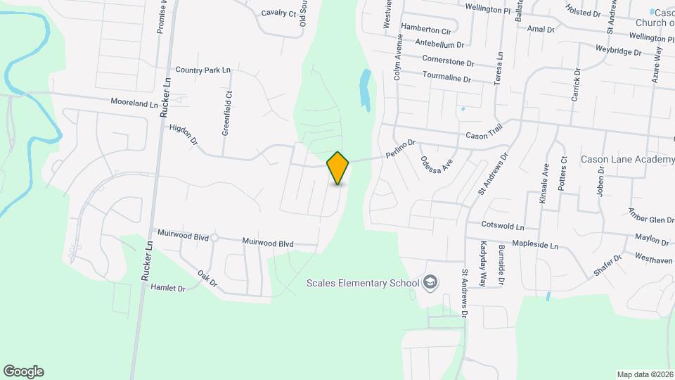 1932 Secretariat Trace Mapa y Detalles de la Ubicación