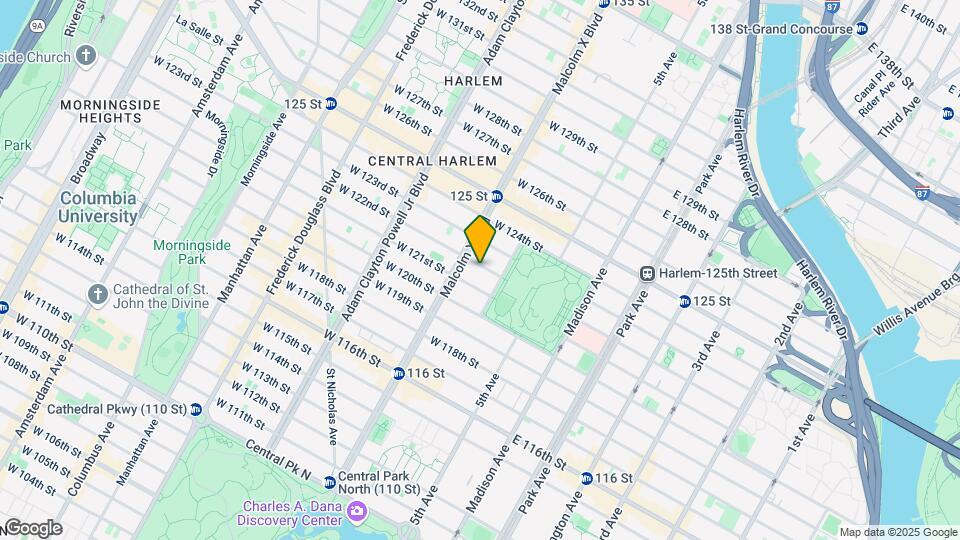 16 W 122nd St Map and Location Details