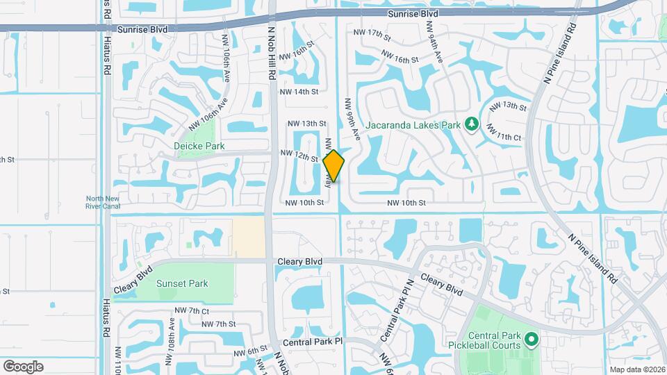 1080 NW 100th Way Map and Location Details