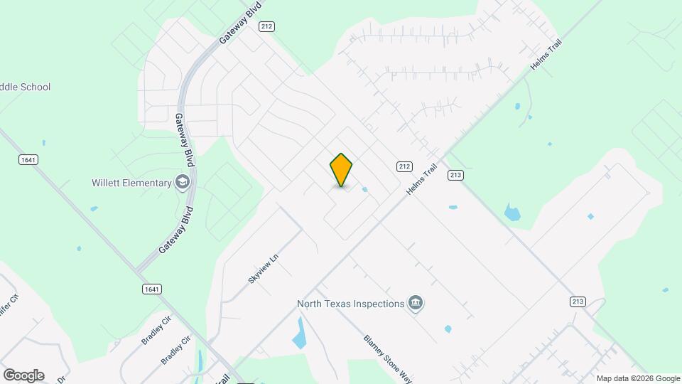 1861 Arbor Dr Mapa y Detalles de la Ubicación