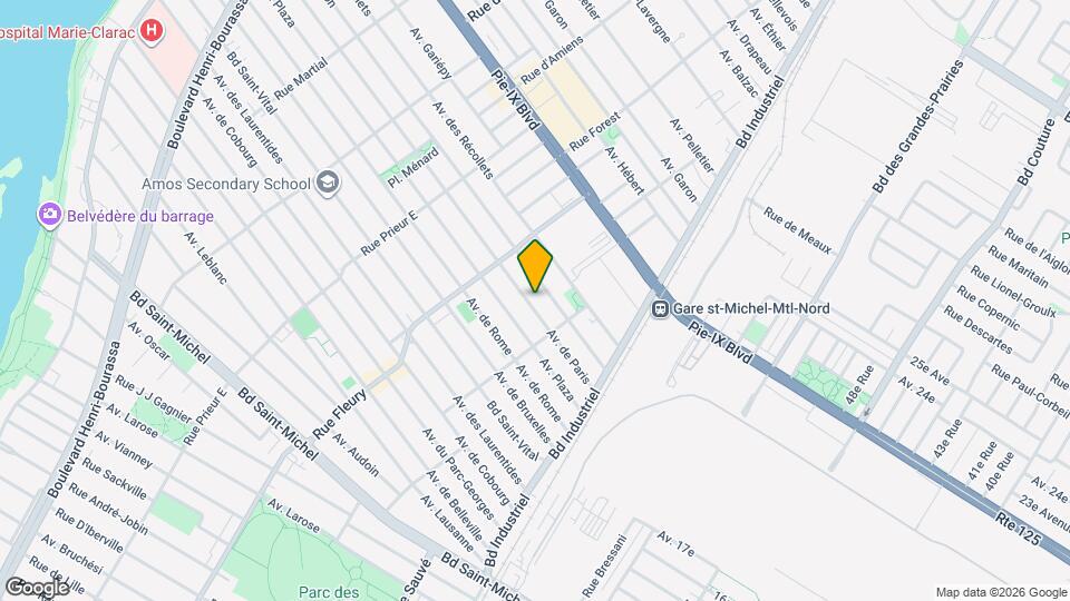 10173-10177 De Paris Av Map and Location Details