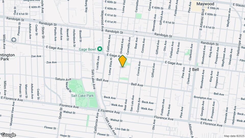 6530 Orchard Ave Mapa y Detalles de la Ubicación