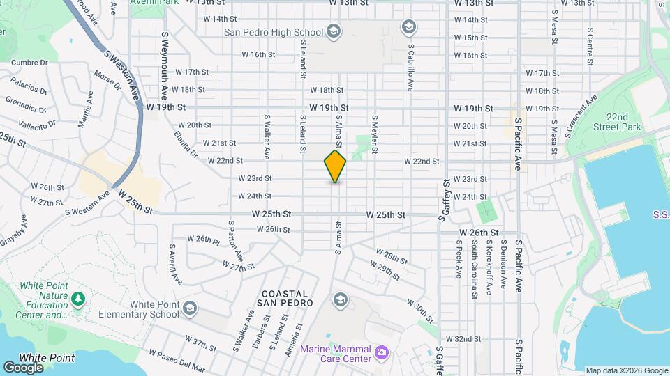 2325 S Alma St Mapa y Detalles de la Ubicación
