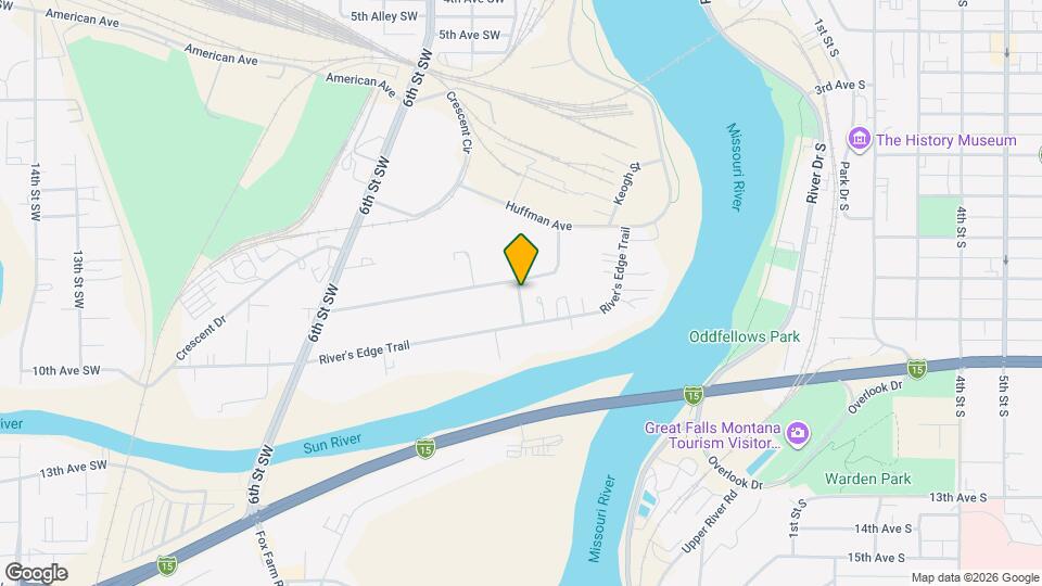 923 4th St SW, Unit 923 Map and Location Details