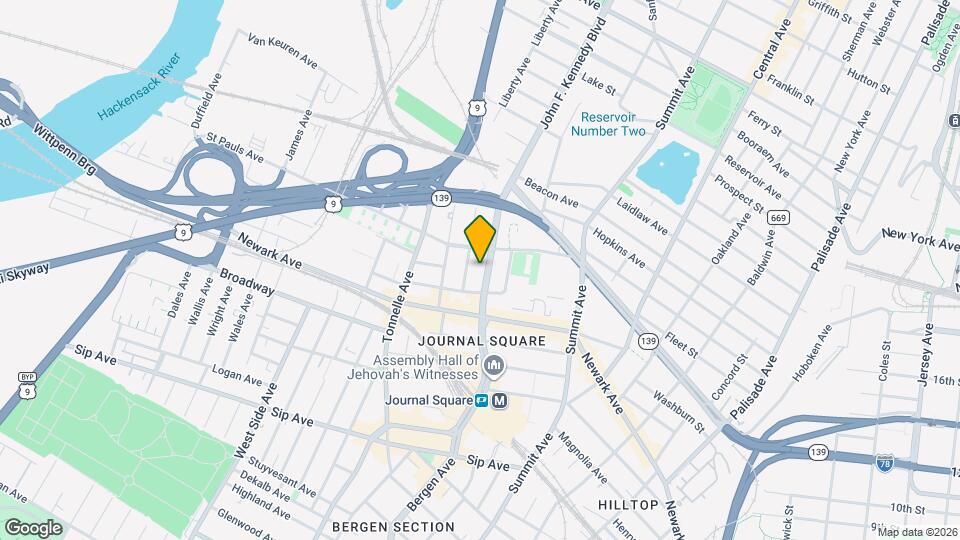 3027-35 John F. Kennedy Blvd Map and Location Details