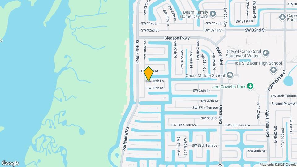 2836 SW 35th Ln Mapa y Detalles de la Ubicación