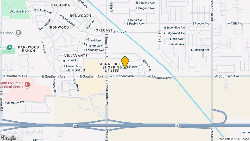 10920 E Flossmoor Ave Map and Location Details