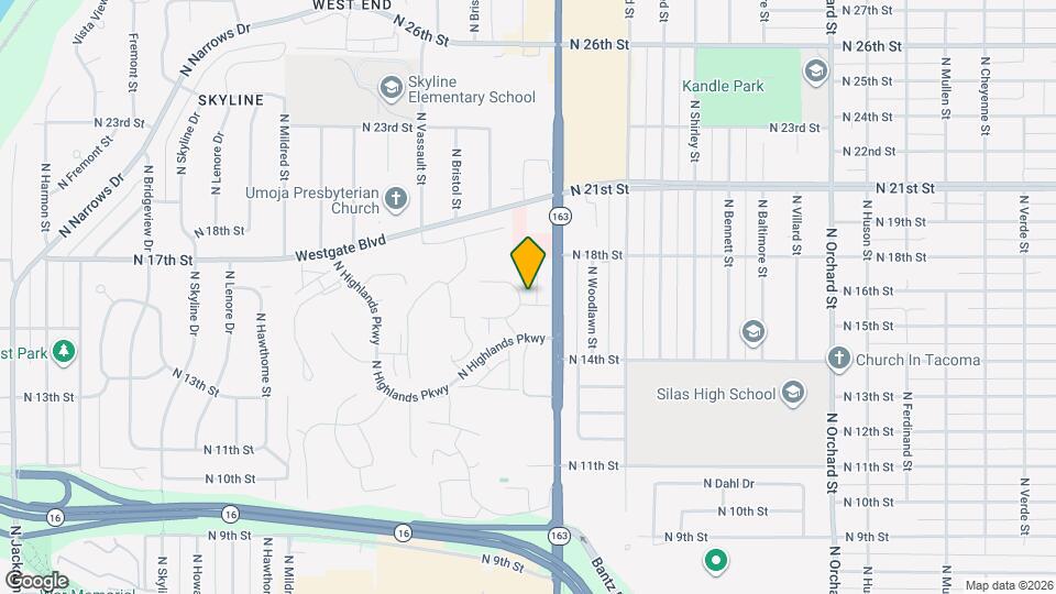 1505 N Defiance St Map and Location Details