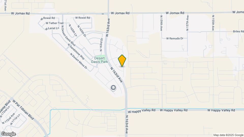 25632 N 161st Ave Map and Location Details