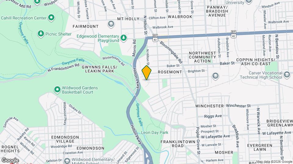 3309 Presstman St Map and Location Details