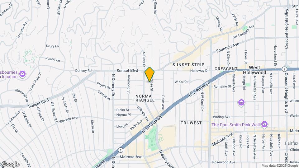 963 Larrabee St, Unit 962 Larrabee Street Apt 106 Map and Location Details