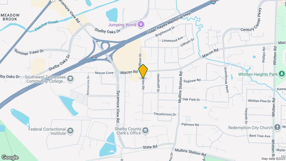 1355 Garden Rd Map and Location Details