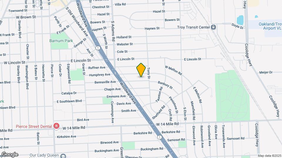 1471 Bennaville Ave Map and Location Details