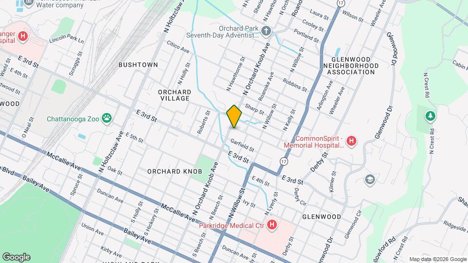 1906 Blackford St Mapa y Detalles de la Ubicación