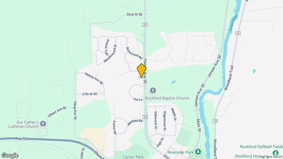 7020 Meadow Ct Map and Location Details