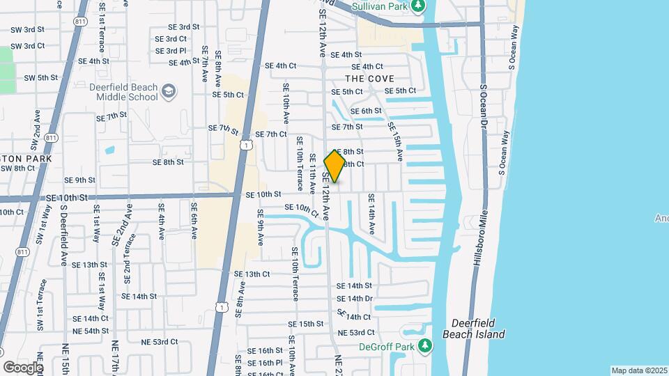 1221 SE 10th St Map and Location Details
