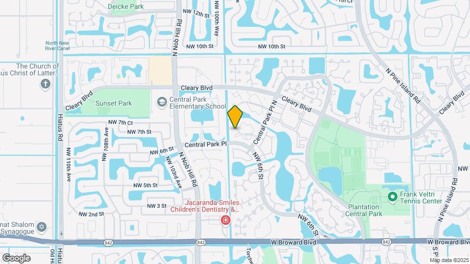9966 NW 6th Ct Map and Location Details