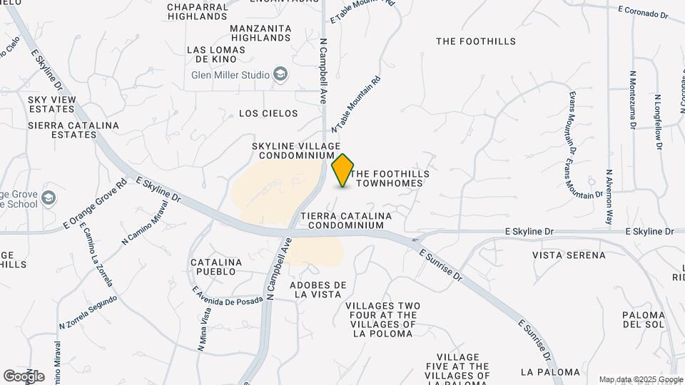 6500 N Tierra De Las Catalinas, Unit 87 Map and Location Details