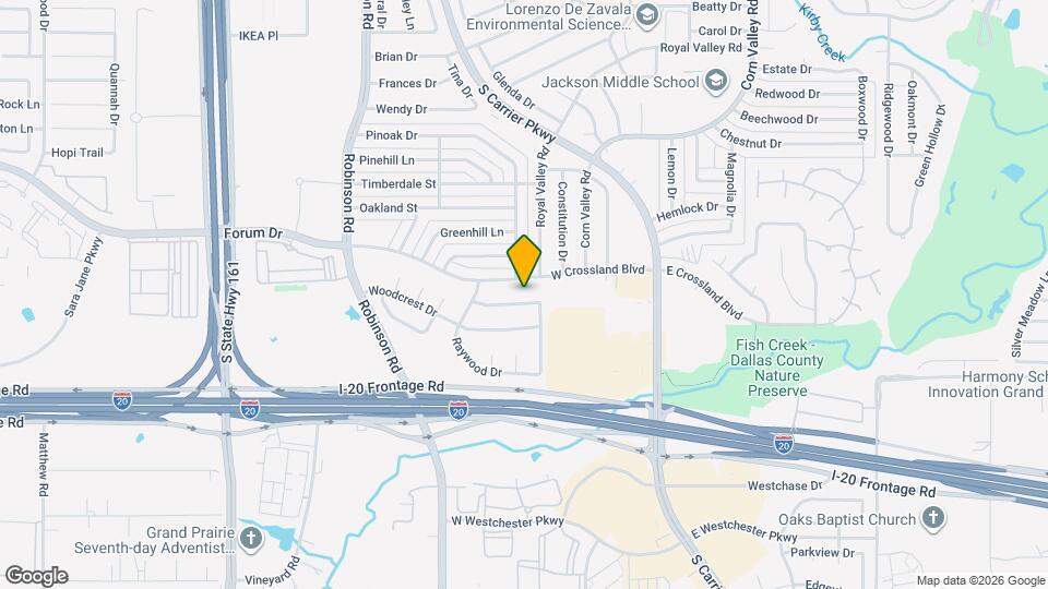 618 Thornwood Trail Map and Location Details