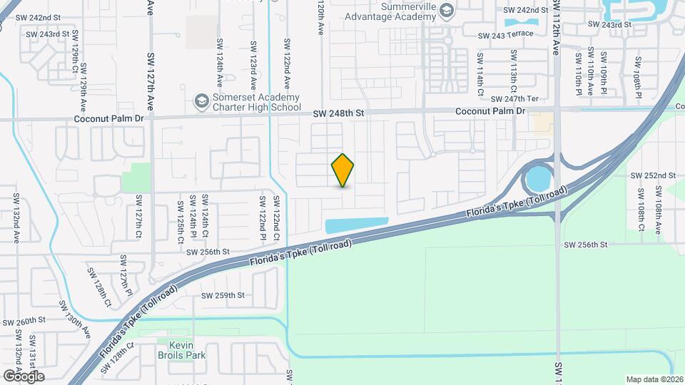 24580 SW 119th Ct Map and Location Details