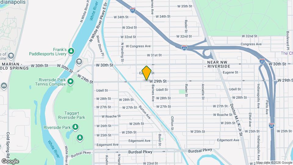 1229 W 29th St Map and Location Details