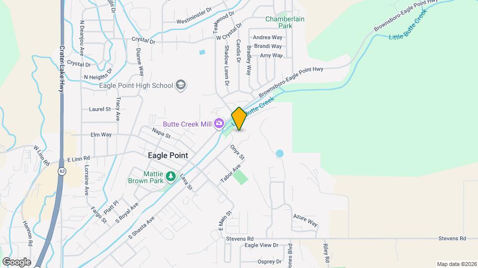 218 N Shasta Ave Map and Location Details