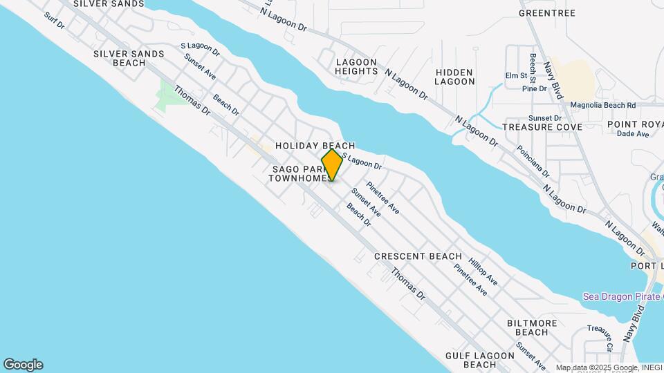 6604 Beach Dr Map and Location Details