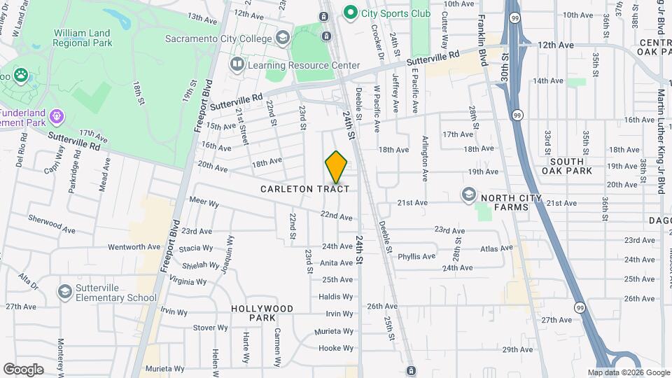 2355-2355 20th Ave Map and Location Details