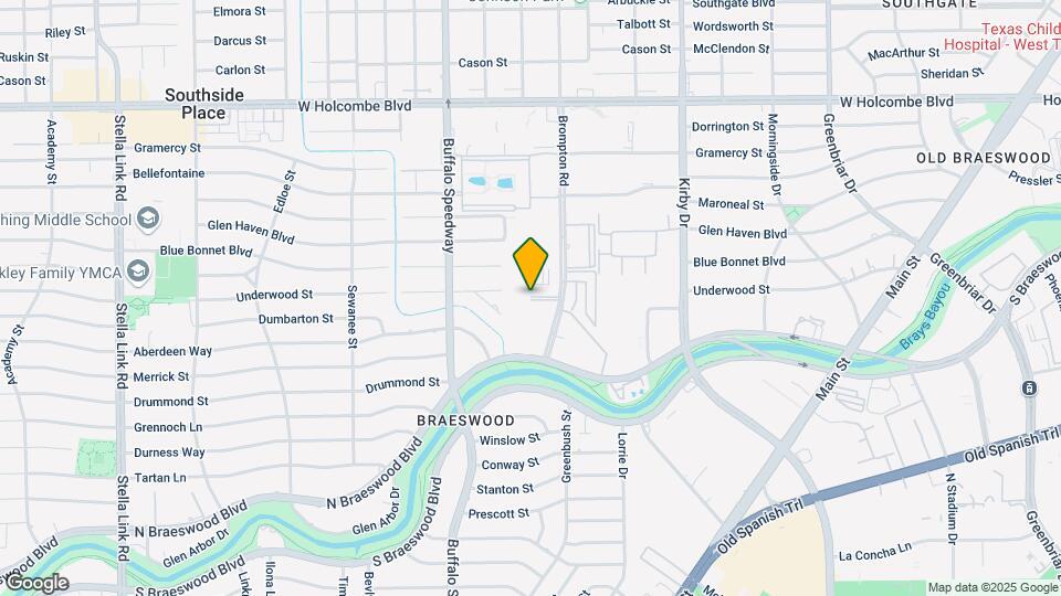 7510 Brompton Rd Map and Location Details