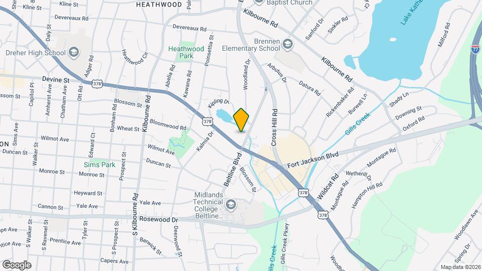 719 Beltline Blvd Map and Location Details