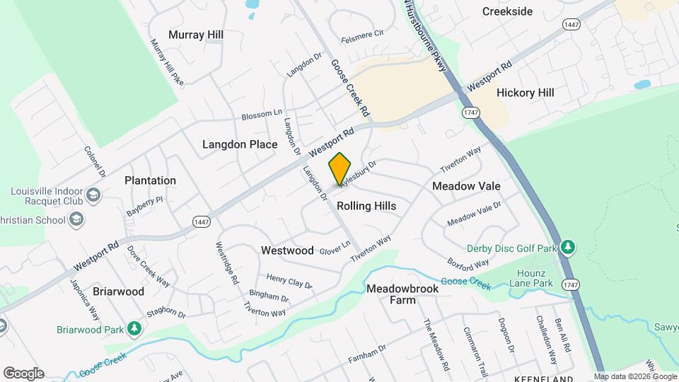 9304 Aylesbury Dr, Unit 1 Map and Location Details