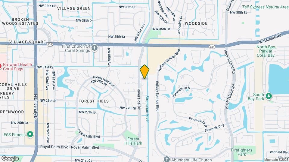 3009 Riverside Dr Map and Location Details