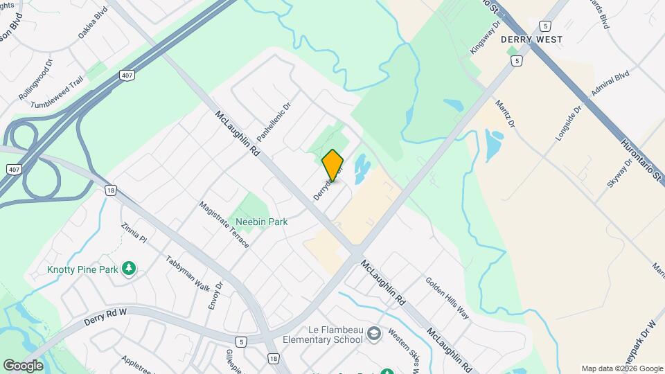 392 Derrydale Dr Map and Location Details
