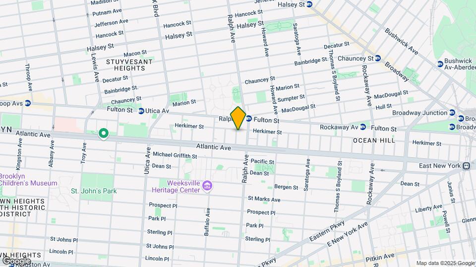 936 Herkimer St Map and Location Details
