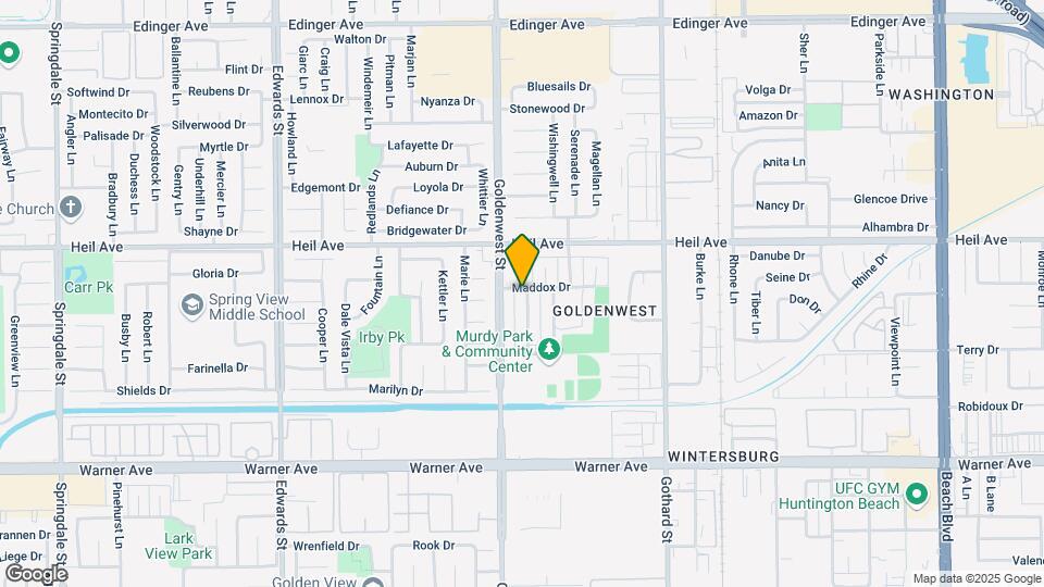16611 Bartlett Ln Map and Location Details