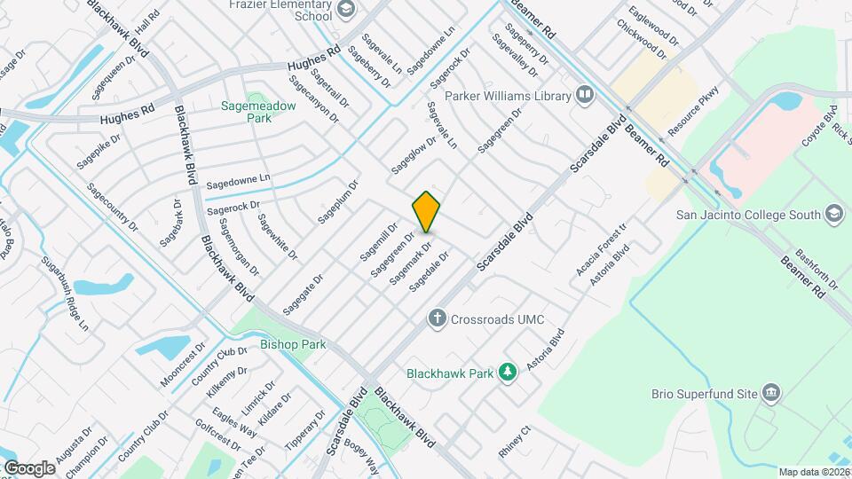 10227 Sagemark Dr Map and Location Details