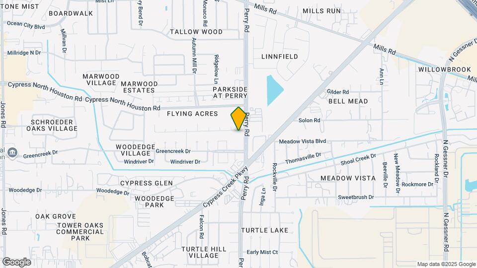 9711 Pine Pass Dr Map and Location Details
