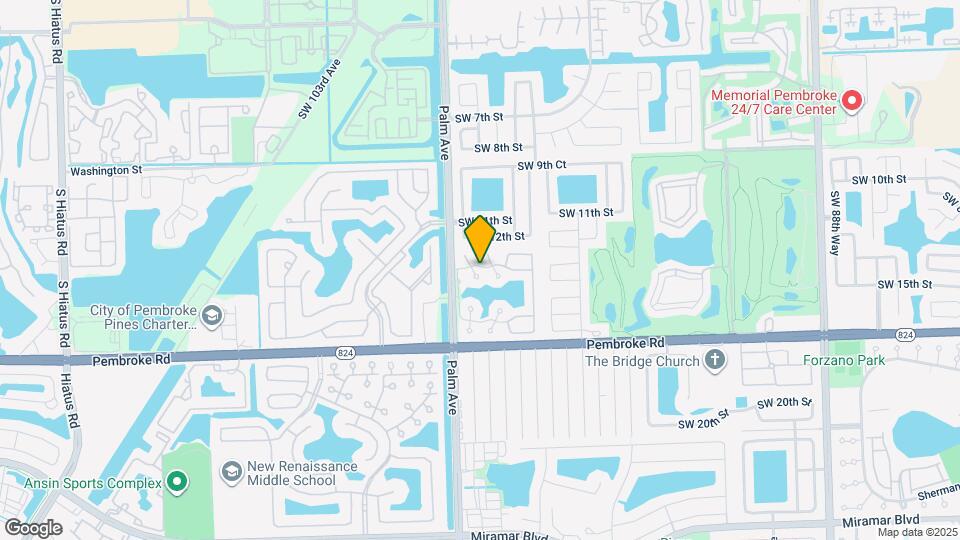 10004 SW 14th St Mapa y Detalles de la Ubicación